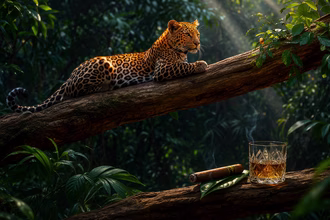 Luxuriöse Ruhe im Dschungel