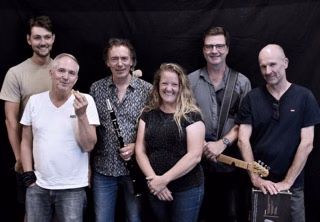 Seenband Bandfoto farbig verblassen